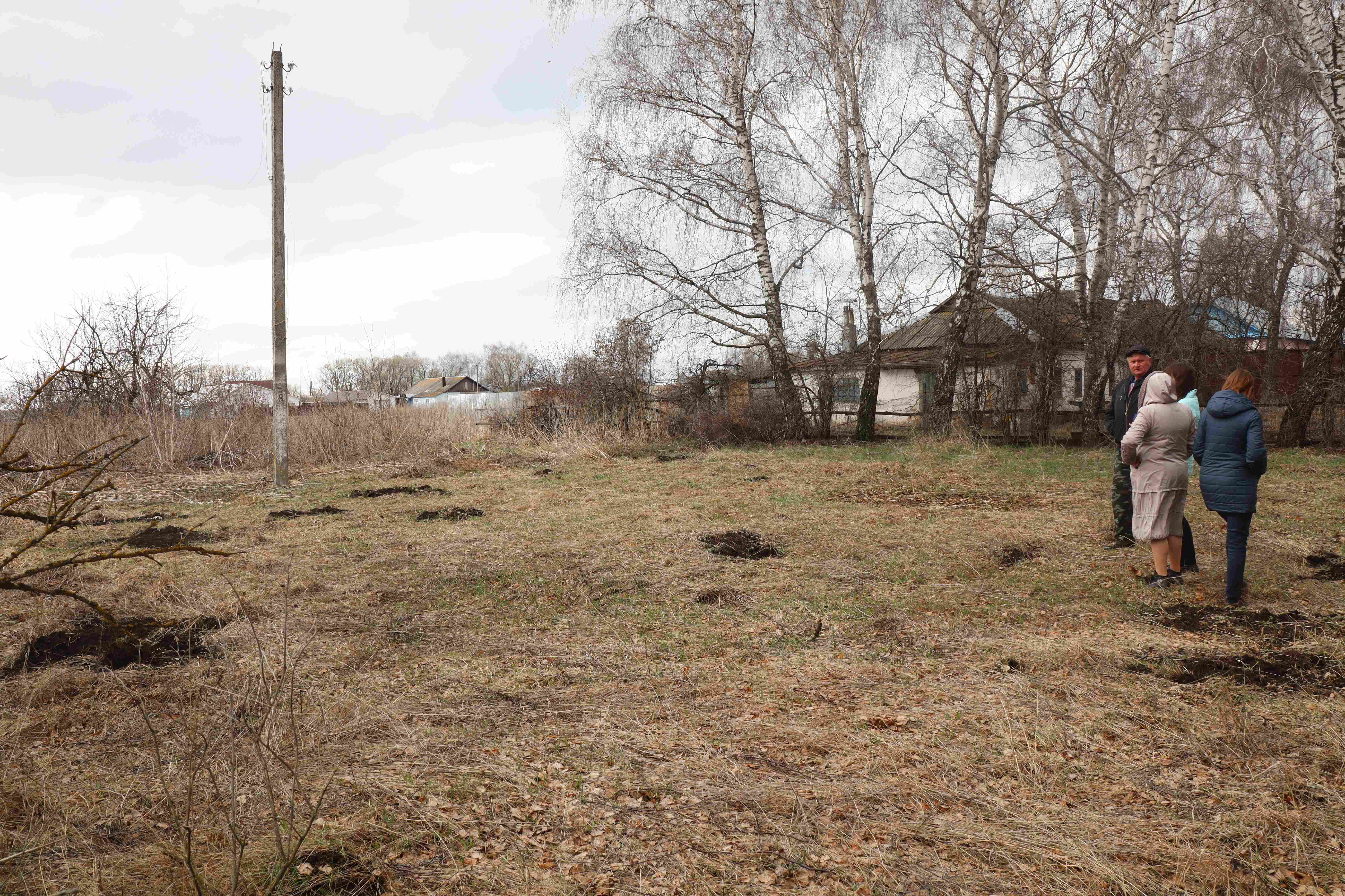 обустройство детской игровой площадки в д. Андреевка, ул. Животноводов  34 м. юго-западнее д. 4