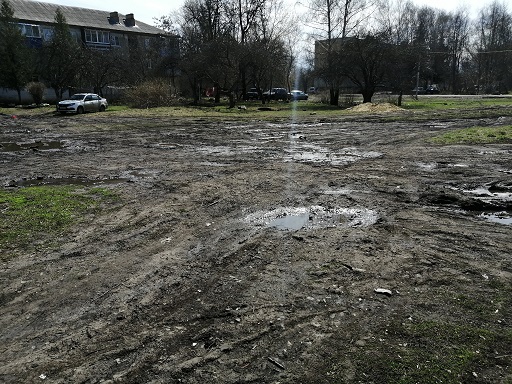 Установка спортивной площадки  в р.п.Куркино  по улице Театральной