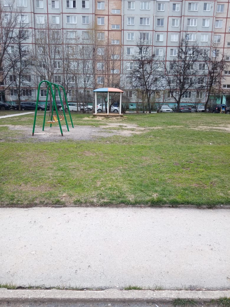 Обустройство детской игровой площадки в МО город Тула, Советский территориальный округ,  ул. Демонстрации , д.8