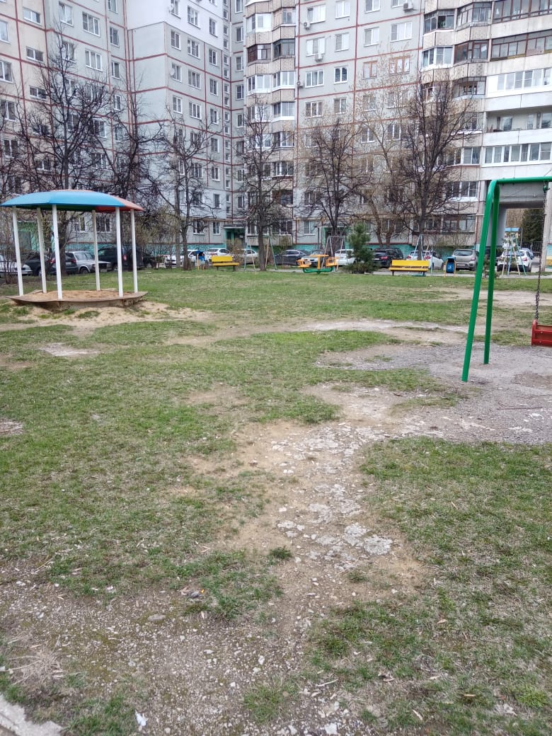 Обустройство детской игровой площадки в МО город Тула, Советский территориальный округ,  ул. Демонстрации , д.8