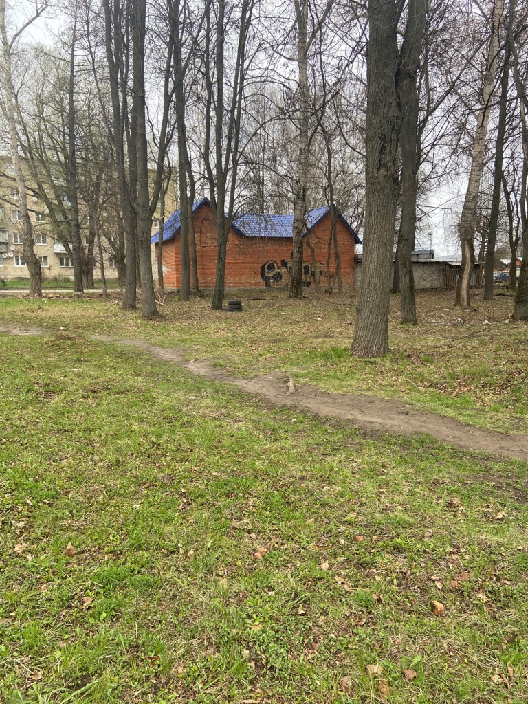 Обустройство спортивной площадки в Тульская область, Киреевский район, г. Липки, ул. Гоголя, д.2Г
