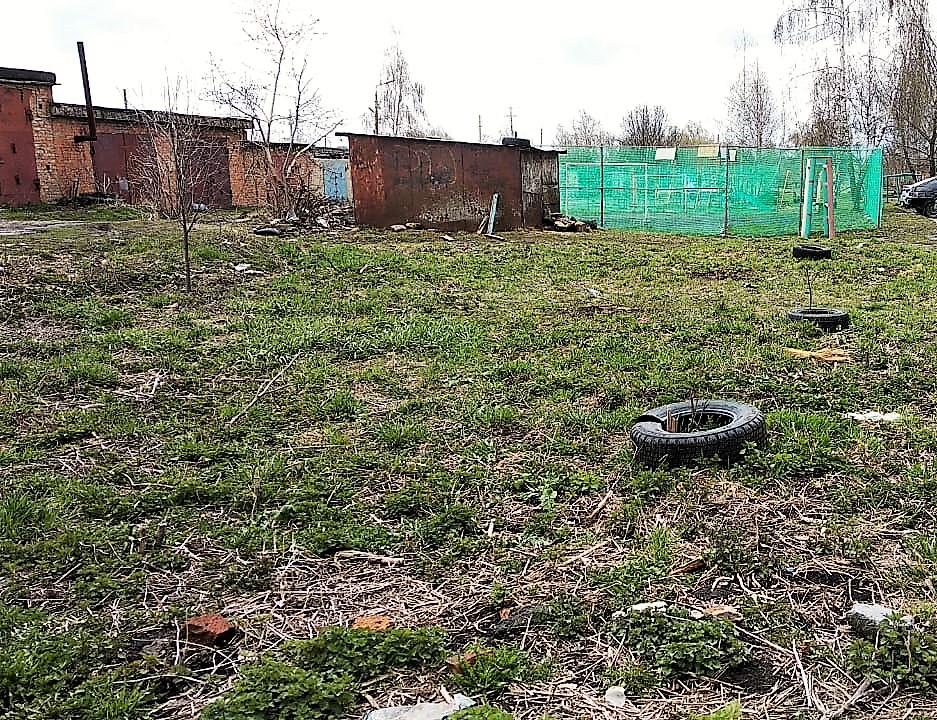 Обустройство спортивной площадки во дворе дома № 6 по ул. Школьная, мкр. Северо-Задонск, г. Донской
