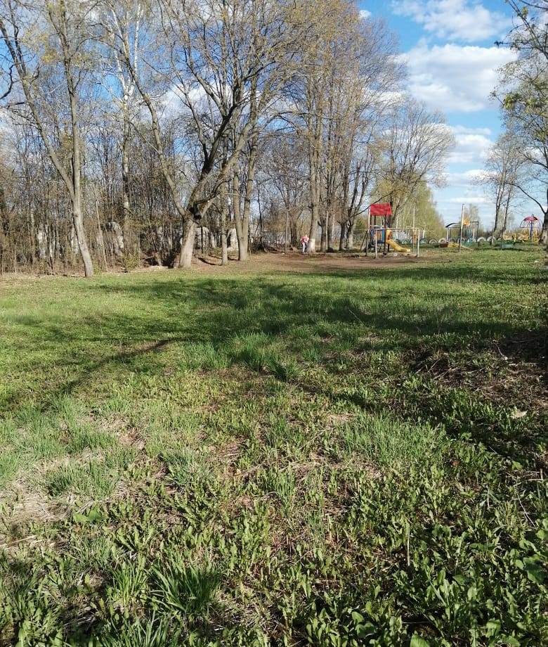 Обустройство спортивной площадки в с.Товарково Богородицкого района