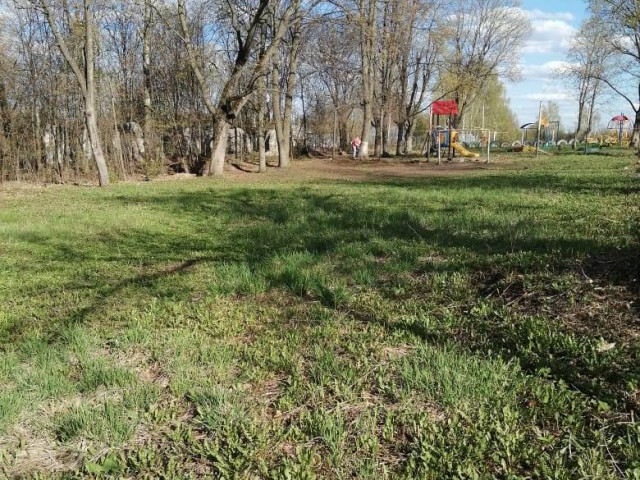 Обустройство спортивной площадки в с.Товарково Богородицкого района