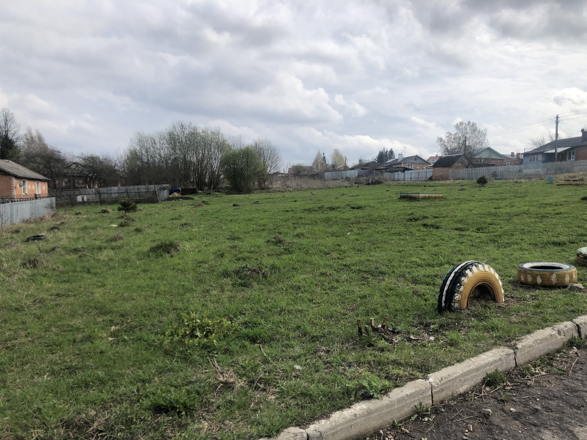 Обустройство детской игровой площадки в пос. Березовский, ул. Молодежная, Киреевкого района