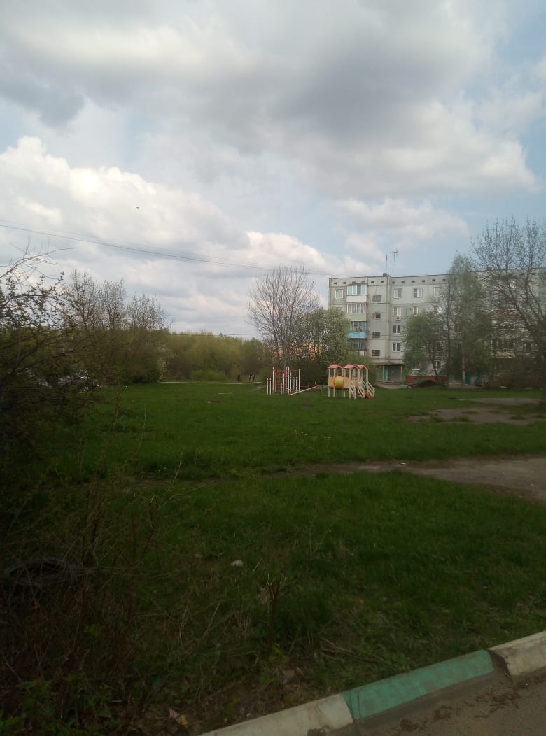 Обустройство спортивной площадки в городе Веневе, микрорайон Южный, дом 12