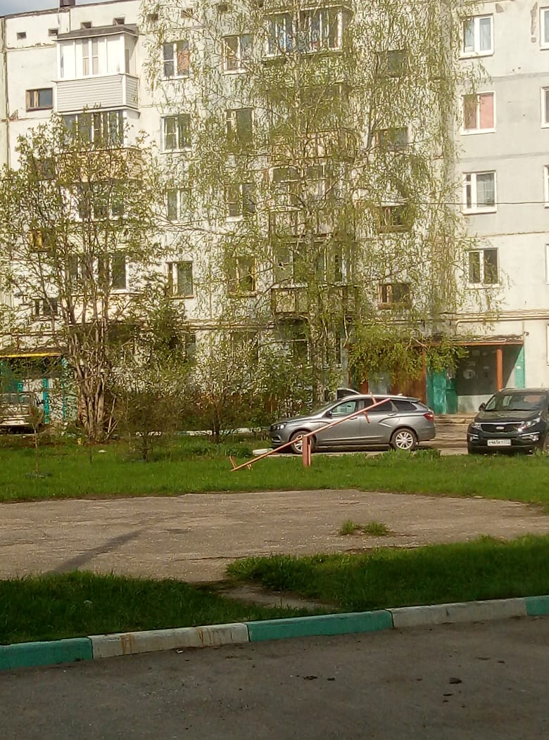 Обустройство спортивной площадки в городе Веневе, микрорайон Южный, дом 12