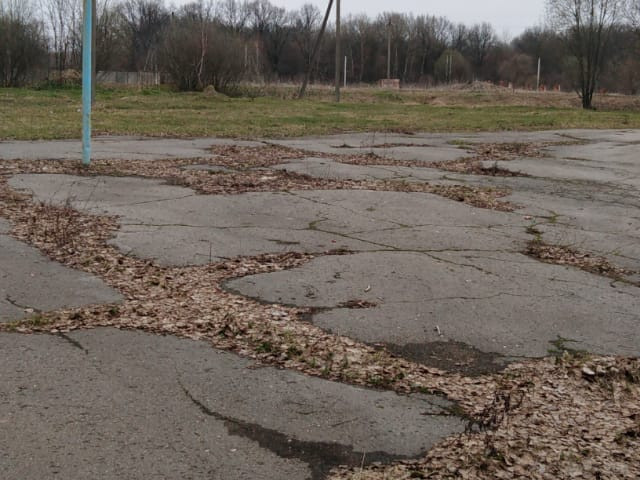 Обустройство спортивной площадки в с.Меркулово,Арсеньевский район