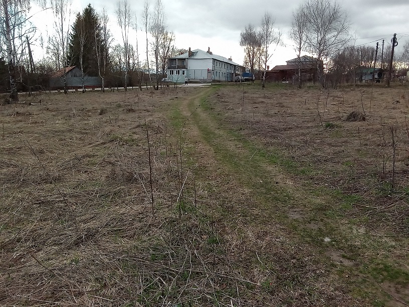 Обустройство спортивной площадки в с.Лужное Дубенского района