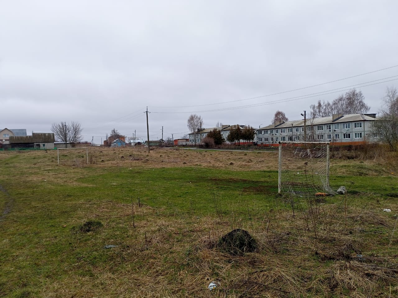 Обустройство спортивной площадки в с.Селезнево Плавского района