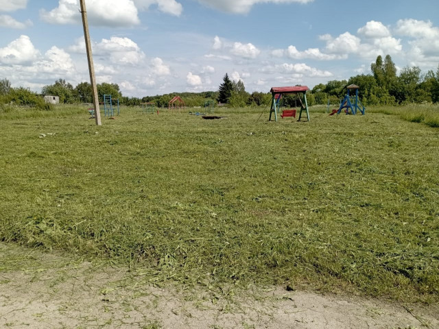 Обустройство спортивной площадки по адресу: Арсеньевский район, село Мокрое,улица Новая в районе дома № 12
