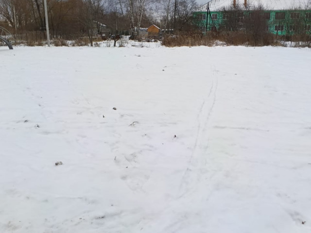 Обустройство спортивной площадки по адресу: Веневский район, п.Мордвес, ул.Садовая, вблизи дома № 2