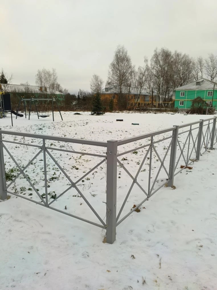 Обустройство спортивной площадки по адресу:  Веневский район, пос. Мордвес, ул. Садовая, вблизи дома № 2