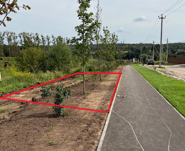 Обустройство зоны для досуга и отдыха по адресу: г. Тула, Зареченский округ, д. Скорнево, напротив д. 56